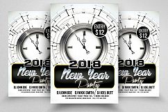 New Year Party Flyer Product Image 1