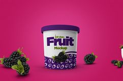 Ice Cream Cup Mockup Product Image 5