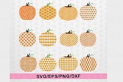 Big Halloween Bundle - 12 Decorative Pumpkin SVG EPS DXF PNG Product Image 1