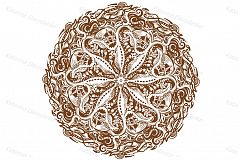A collection of round hand-drawn patterns Product Image 11