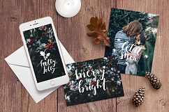 Silent Night Christmas photo overlays Product Image 2