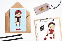 American Football graphics and illustrations Product Image 4