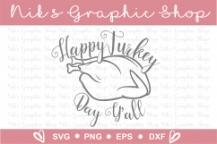 Turkey Svg, Turkey Day Svg, Turkey Yall Svg Product Image 2