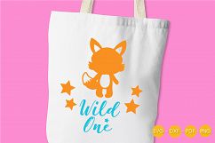 wild-one cutting files svg, dxf, pdf, eps included - cut files for cricut and silhouette - Cutting Files SG Product Image 2