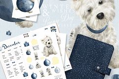 Westie Illustration Set + Bonus Patterns &amp; Alphabet Product Image 3