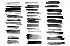 34 watercolor ink brushes. Product Image 2