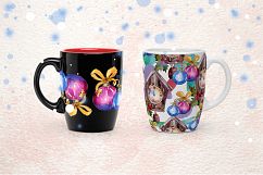 Merry Christmas holiday PNG watercolor set Product Image 4