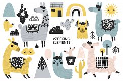 Hello llama, Cute Characters Product Image 2