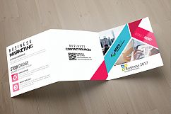 Business Agency Square Trifold Brochure Product Image 3
