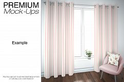 Curtains &amp; Pillow Mockup Pack Product Image 15