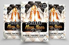 New Year Party Flyer Product Image 1