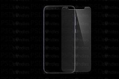 Asus Zenfone Max Pro M1 Tempered Glass Template Product Image 2