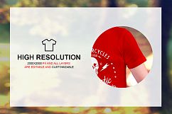 Man Tshirt Mockup Product Image 6