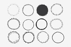 Hand Drawn Circle Shapes - Logo elements Product Image 3