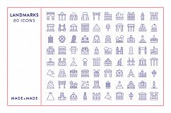 Line Icons - Landmarks Product Image 6