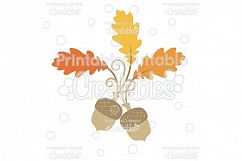 Autumn Harvest SVG Scrap Kit - Cut Files &amp; Digital Paper Product Image 3