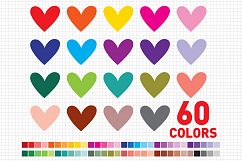 Heart / Love / Heart Clipart / Valentine Heart Clip Art / Valentine&#039;s Day / Heart Graphic and Illustrations Product Image 1