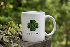 White Coffee mug mockup bokeh nature Product Image 3