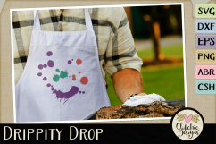 Watercolor SVG &amp; DXF, Drops Clipart, Brushes, Custom Shapes Product Image 3