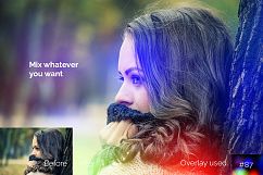 119 Colorful Light Leaks Photo Overlays Product Image 5