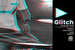 Glitch Photoshop Action Product Image 3