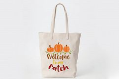Welcome to our Patch SVG - Fall SVG Cut File - DXF EPS PNG Product Image 7