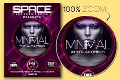 Space Minimal Flyer Template Product Image 2