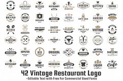 42  Vintage Logo Set Product Image 1
