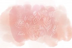 Watercolor&amp;graphics flowers Product Image 8