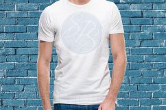 Men&#039;s Blank tShirts Mockup Grunge Style Product Image 2