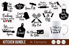 Kitchen Bundle SVG, DXF, PNG Bundle Cut Files  Product Image 1