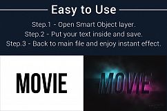 Cinematic Text Effects Mockup Product Image 4