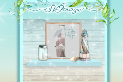 Summer Vacation at the Beach Quote Bundle SVG DXF EPS PNG Product Image 3