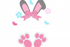 Easter svg, easter girl svg, easter svg files, easter monogram svg, easter svg designs, easter svg cricut, svg easter, svg easter girl, svg Product Image 2