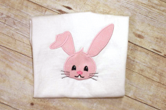 Easter Bunny Face Applique Embroidery Design Product Image 1