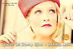 Realistic Oil Painting Effects - Photoshop Action Product Image 2