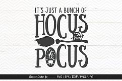 It&#039;s Just a Bunch of Hocus Pocus - SVG DXF JPG PNG EPS Product Image 1