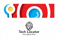 Tech Locator - Iconic Stock Logo Design Template Product Image 3