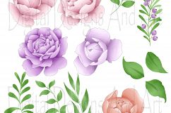 Spring girl clipart Product Image 4