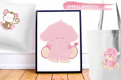 Baby Safari graphics and illustrations Product Image 5
