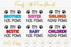 Family With Paws SVG Files Bundle | Dog SVG Product Image 1