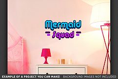 Mermaid Squad SVG File - Mermaid SVG File - 1063 Product Image 2