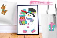 Christmas Friends graphics and illustrations Product Image 5