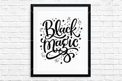 Halloween Hand Lettered Cut Files Bundle, SVG DXF EPS PNG Product Image 4