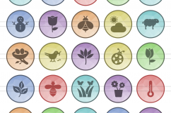 166 Nature &amp; Outdoor Filled Low Poly Icons Product Image 2
