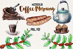 Watercolor Coffee (promo 50%) Product Image 2