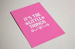 It&#039;s the Little Things SVG Product Image 2