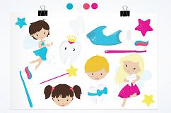 Tooth Fairy Clipart graphics and illustrations Product Image 2
