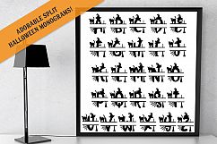 Spooky Milk&amp;Honey Split Monogram Alphabet Bundle Product Image 6