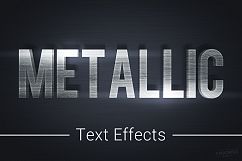 Metallic Text Effects Mockup Product Image 1